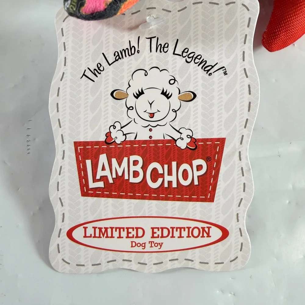 Multipet Lamb Chop Limited Edition Halloween Dog Toy Skull Pumpkin Witch Hat NWT